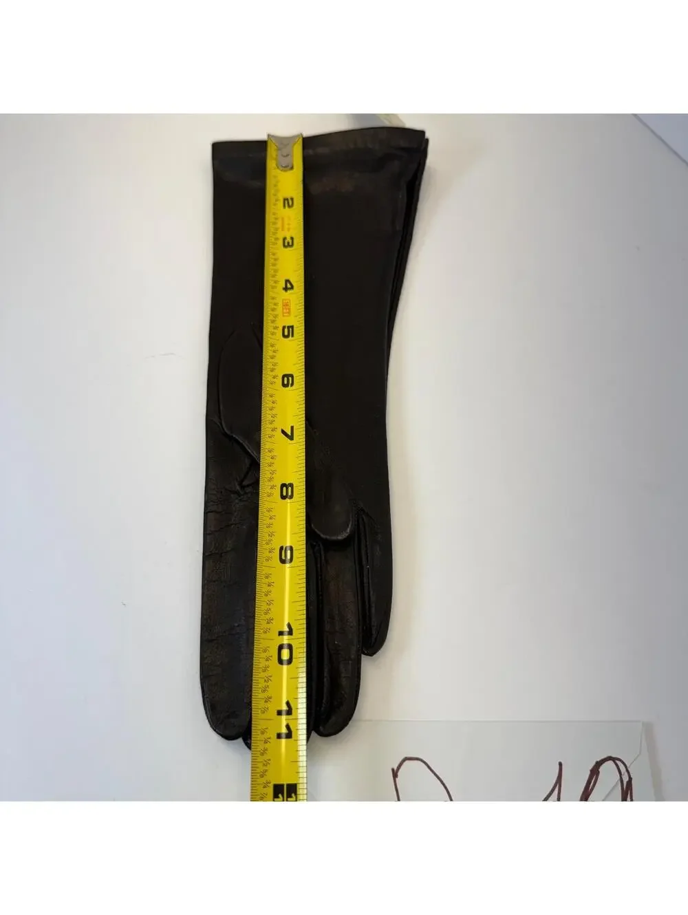 Neiman‎ Marcus Leather Gloves 6 1/2 Black 100% Silk Lining Made in Italy